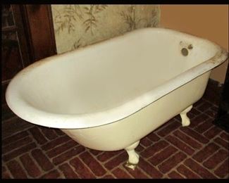 Antique Claw Foot Bathtub 