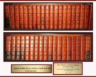 Charles Dickens; The Works of Charles Dickens in 34 Volumes Dated 1867 and 1868 