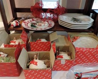 NIKKO CHRISTMAS CHINA & FITZ & FLOYD
