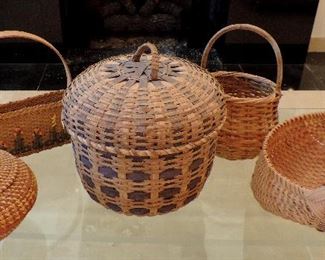 HANDMADE AND INDIAN BASKETS