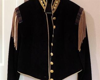 JACKET BLACK SUEDE
