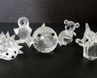 SWAROSKI CRYSTAL FIGURINES