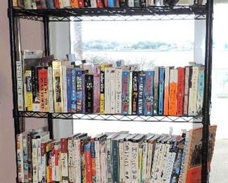 BOOKS: TRAVEL, HISTORY, FICTION, COOKBOOKS