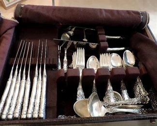 STERLING SILVER FLATWARE: GORHAM BUTTERCUP