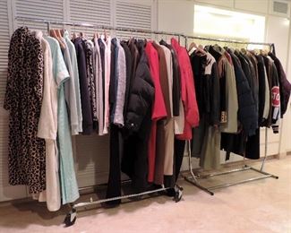 DESIGNER COATS, JACKETS AND TOPS