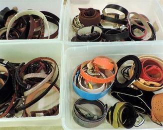 LEATHER DESIGNER BELTS