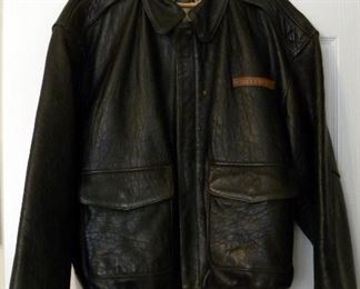 LEATHER BOMBER JACKET, JACK OF ALL RAIDS