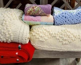 Collection Crochet  Quilted Items