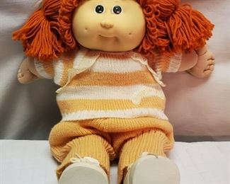 Vtg 1985 Signed Cabbage Patch Doll