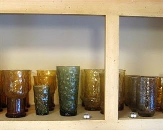 Mid century glass.