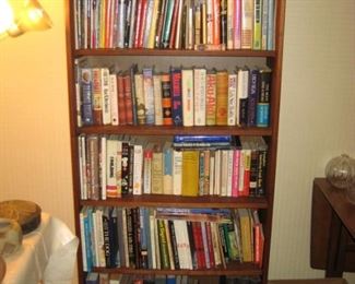 Solid wood book case 76 x 34