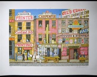 Limited Edition signed & numbered Lithograph.