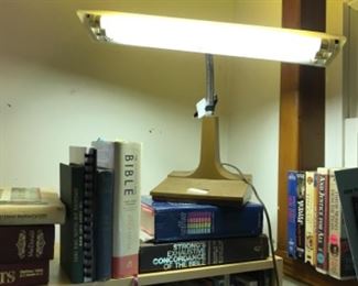 Desk lamp.
