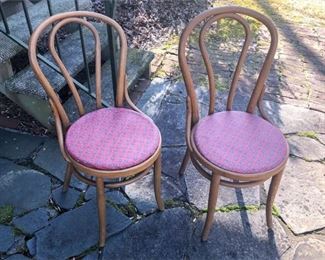 5. Pair of Bentwood Chairs