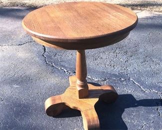 7. Carved Round Stool