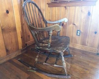 20. Antique Rocking Chair