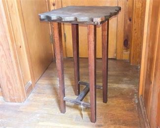 21. Plant Stand with Squared Form