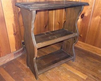 37. Shelf with Carved Side Panels