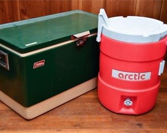 101. Arctic and Coleman Coolers