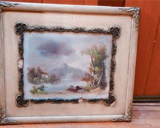 108. Signed Landscape Oil on Panel