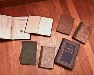114. Seven Vintage Books with Signatures