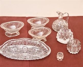 125. Cut Glass and Crystal Including Orrefors