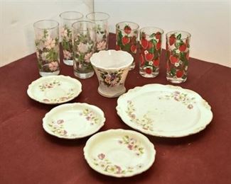132. Porcelain Dishes and Drinking Glasses