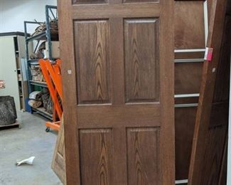 (2) Wooden Doors