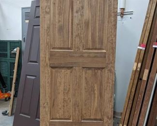 (4) Wooden Doors