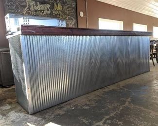 Tin Paneled Bar Top