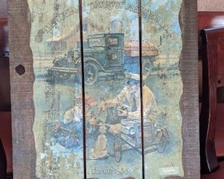 Raisinrak 1974 Wooden Art Decor