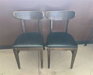 Two Wooden Chairs