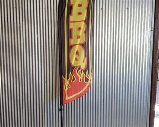 Outdoor BBQ Sign