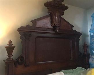 Victorian antique bed