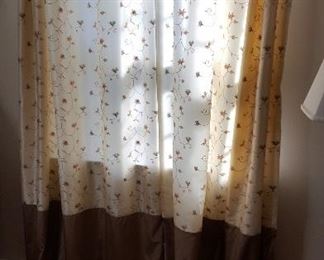 All Drapery and main floor