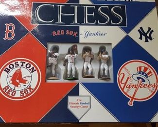 Yankees and red sox chesse set