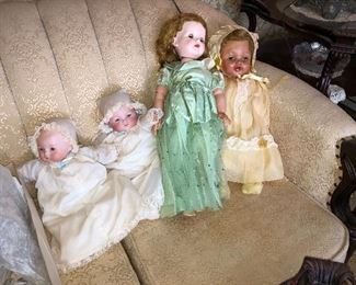 2 Armand dolls and 2 others