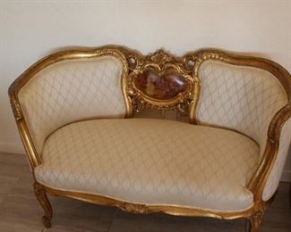 ANTIQUE FRENCH SETTEE 