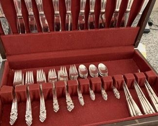 ROYAL DANISH STERLING SILVER SERVICE FOR 12