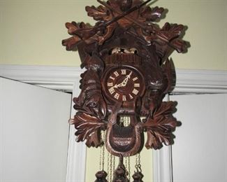 Large German cuckoo clock
