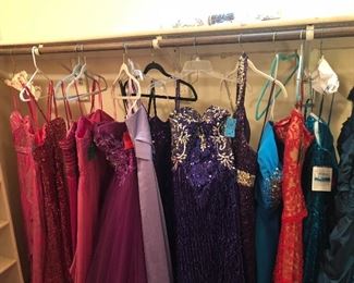 New evening gowns