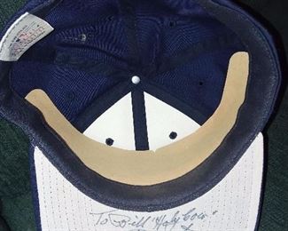 NY Yankees Phil Rizzuto Autographed Baseball Hat
