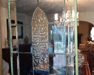 Hanging Stained Glass Window