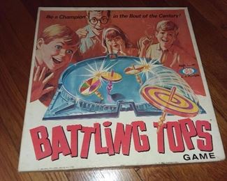 Vintage Battling Tops Game
