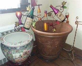 Asian Motif Planter
