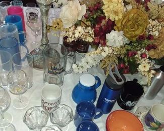 Assorted Glassware