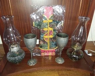 Vintage Oil Lamps