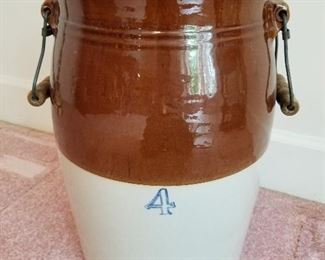 Close up pic of butter churn from previous picture Lot # 11