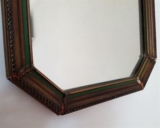 Close up picture of the wood - Nurre Mirror Lot # 15