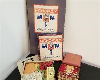 Lot # 32 - $25 Vintage Monopoly & Vintage Bingo Game